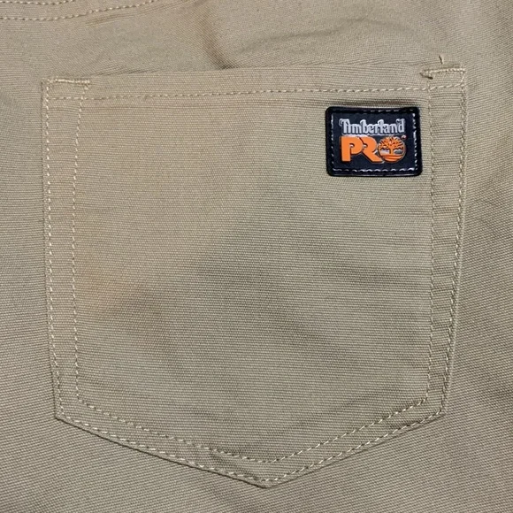 Timberland Pro Men's Straight Fit 46X32 Khaki Work Technical Gorpcore  Pants - Picture 9 of 12